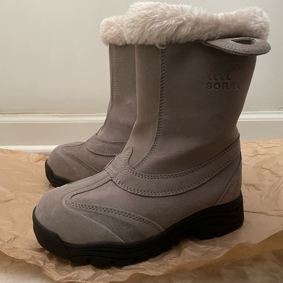 Sorel Waterfall Winter Boot Size 5 Light Tan - Picture 6 of 6